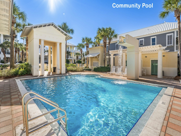 Miramar Beachfront Vacation Home Private & Community Pool
