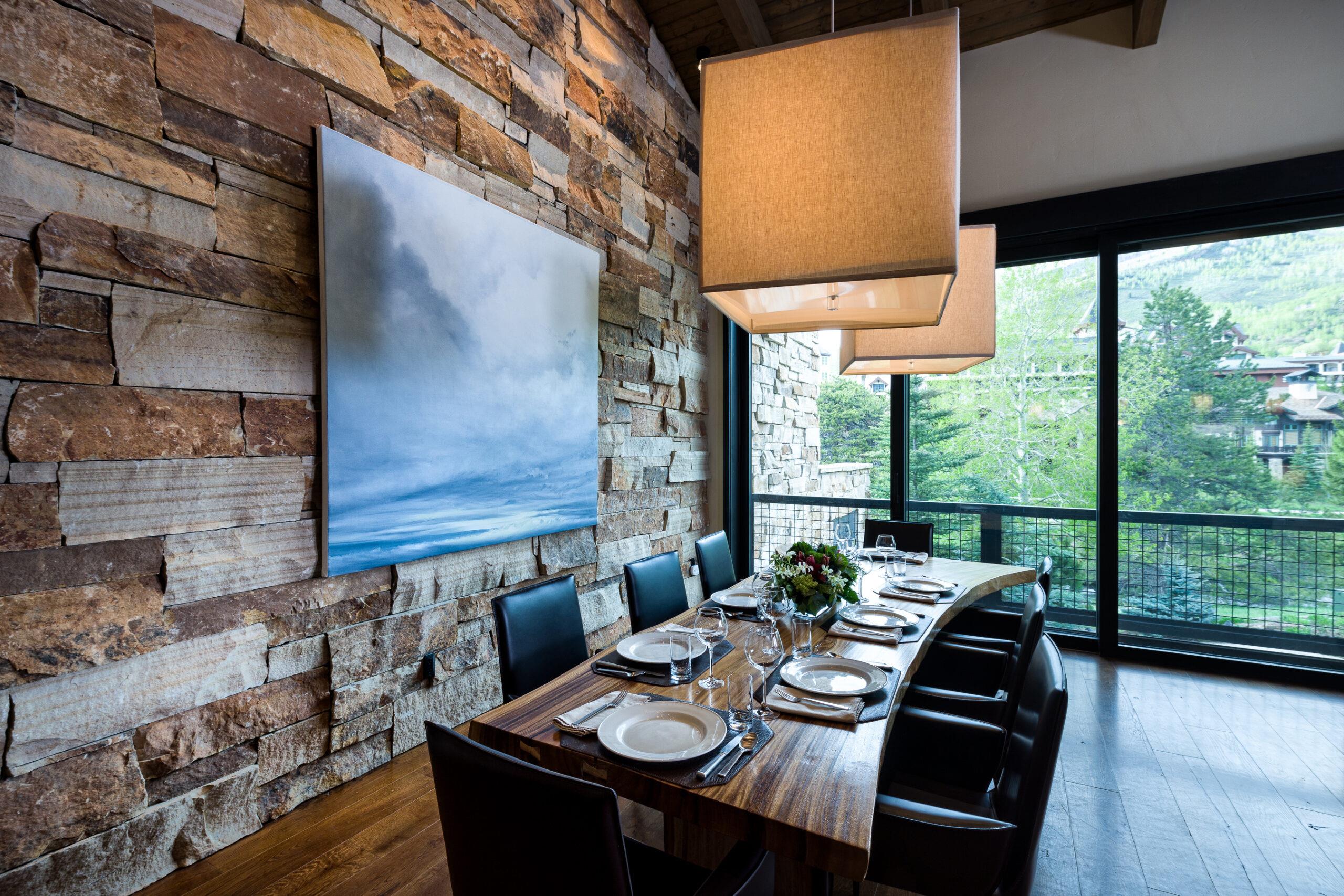 Luxury Multi-Level 4 Bedroom Vail Ski Chalet with Media Room