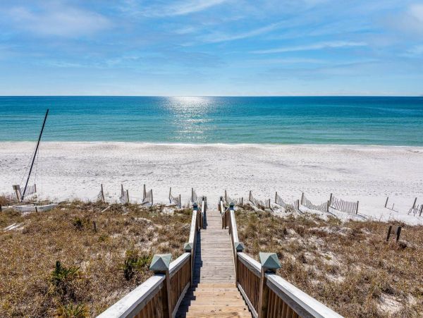 Gulf Front Three Bedroom Vacation Home in Seagrove Beach