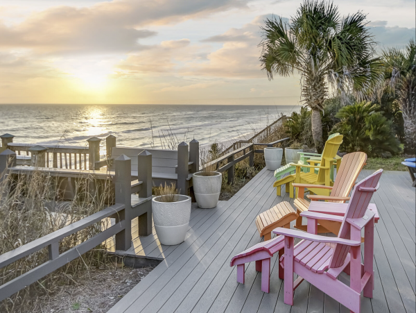 Gulf Front Three Bedroom Vacation Home in Seagrove Beach