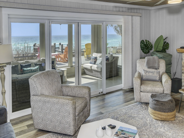 Gulf Front Three Bedroom Vacation Home in Seagrove Beach