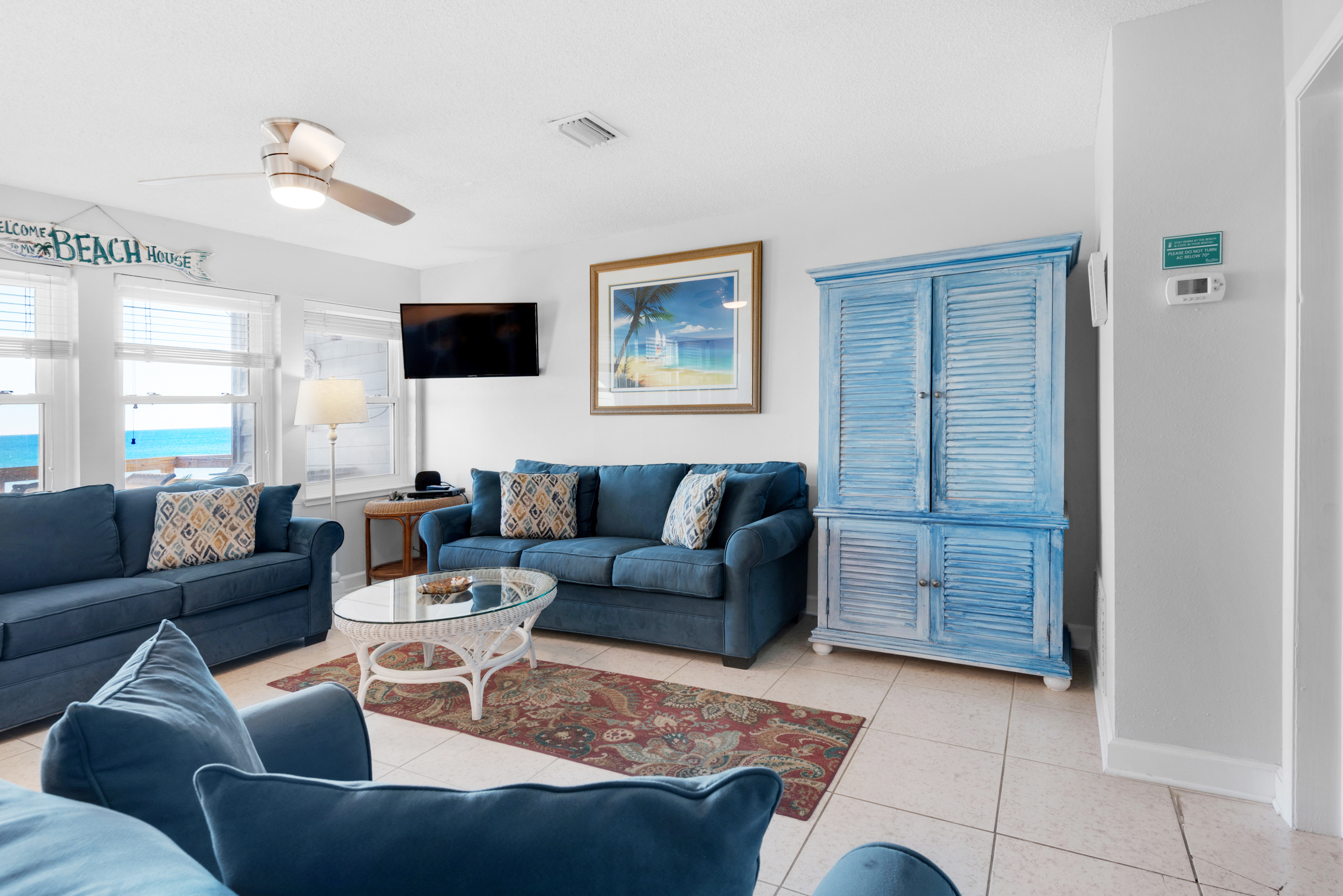 Lovely 4 Bedroom Oceanfront Home Sleeps 23 Guests