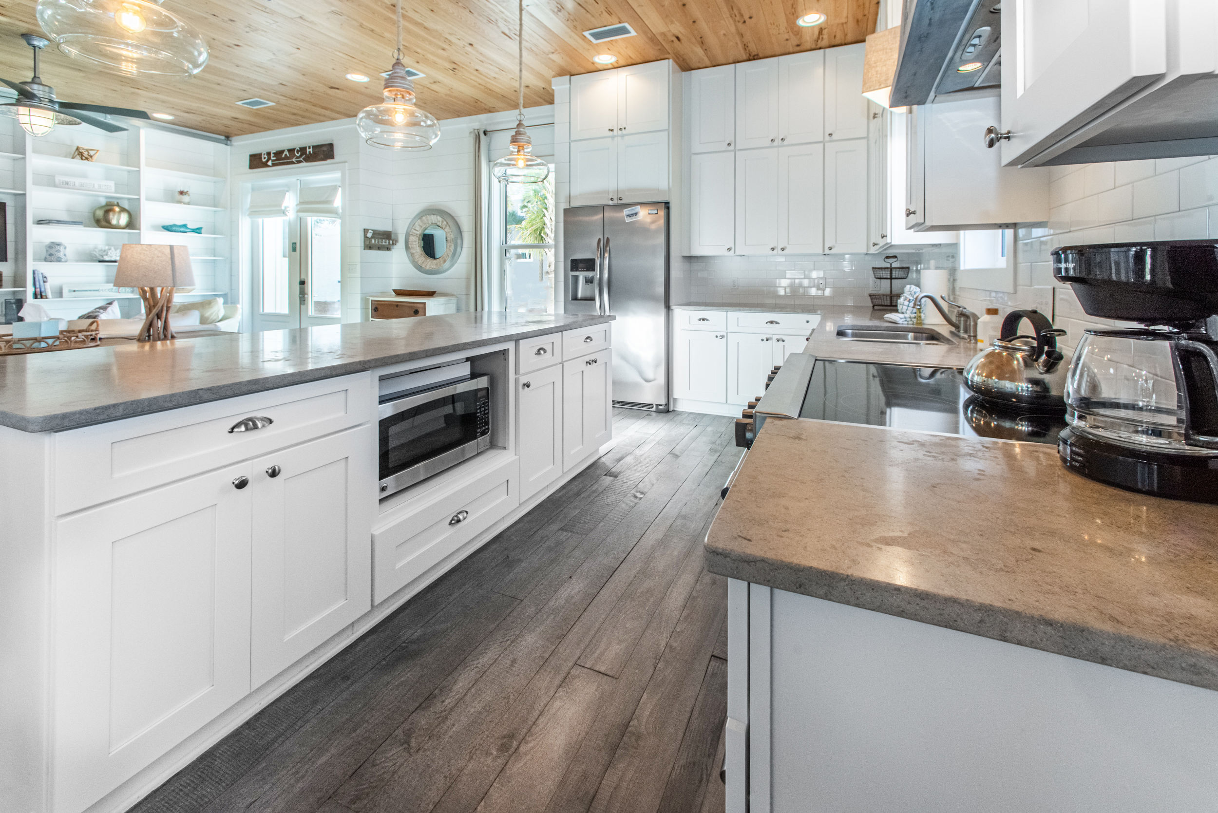 Steps to Gulf Inlet Beach Vacation Home Four Bedroom