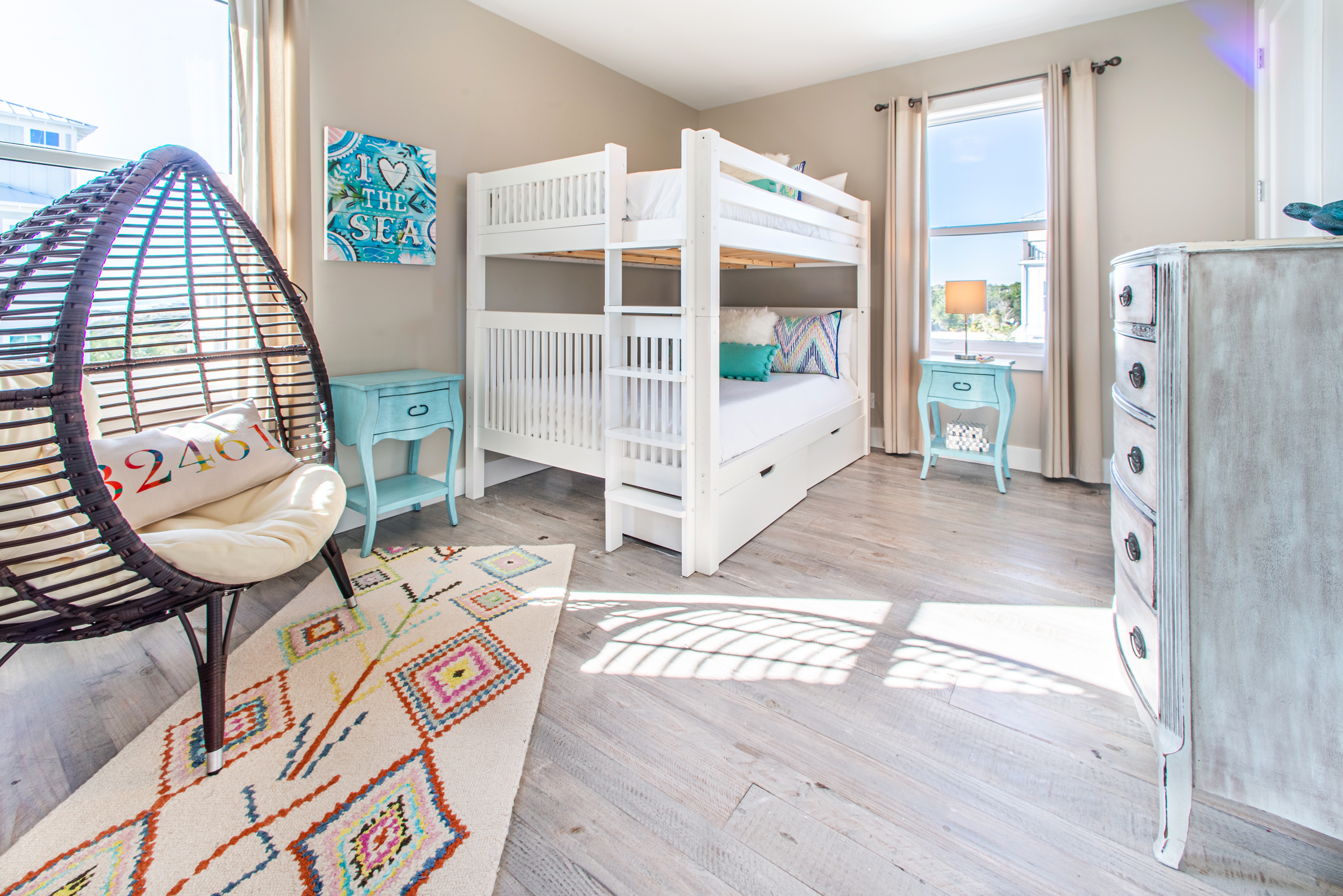 Steps to Gulf Inlet Beach Vacation Home Four Bedroom