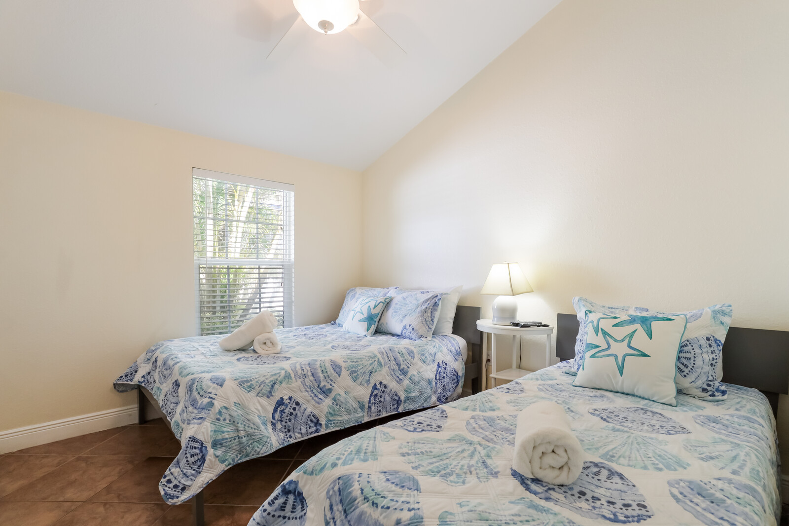 Remodeled Duplex with private pool 1/2 block to beach with a Golf Cart