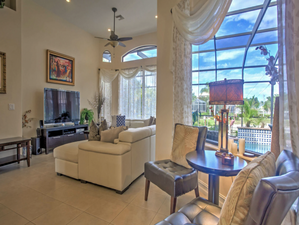 Marco Island Six Bedroom Vacation Villa
