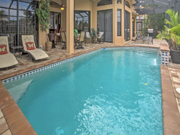 Marco Island Six Bedroom Vacation Villa
