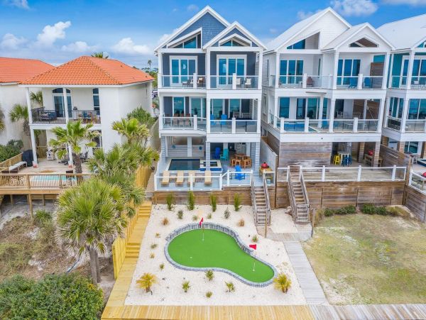 Panama City Beach Luxury Oceanfront 6 Bedroom Vacation Home