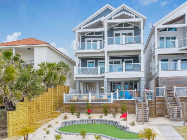 Panama City Beach Luxury Oceanfront 6 Bedroom Vacation Home