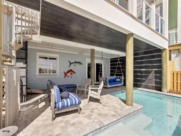 Luxury Beachfront Home with Private Pool Sleeps 24 Guests