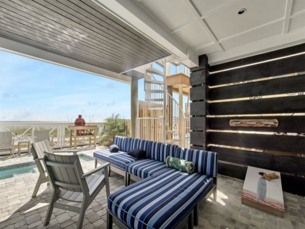 Luxury Beachfront Home with Private Pool Sleeps 24 Guests