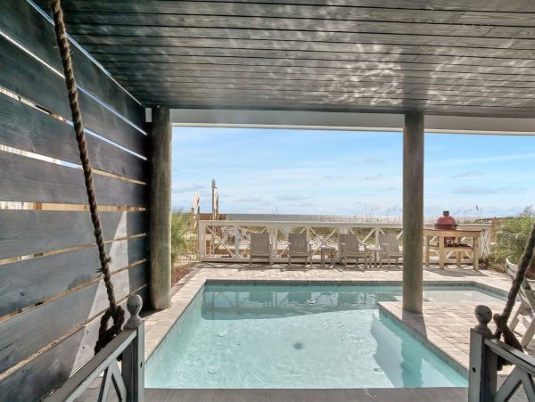 Luxury Beachfront Home with Private Pool Sleeps 24 Guests