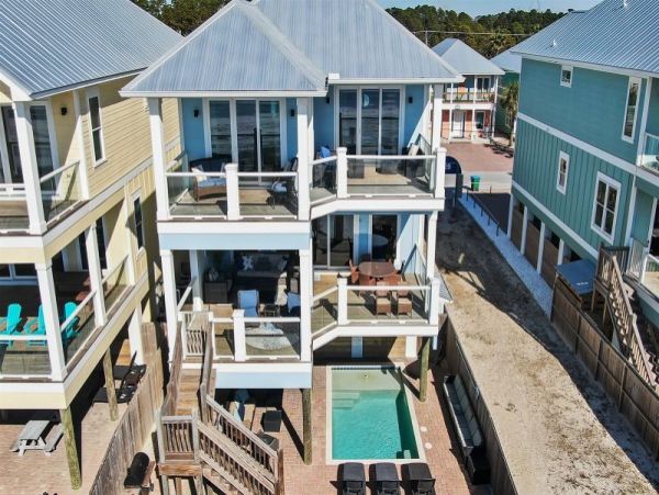 Panama City Beach Vacation Pool Home 6 Bedrooms Sleeps 20