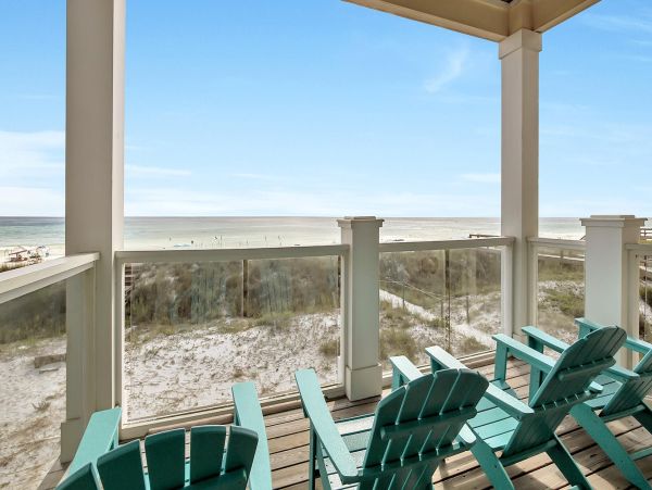 Beachfront Oasis - Panama City Beach Luxurious Family Retreat Pool and Gulf Views