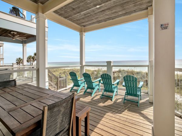 Beachfront Oasis - Panama City Beach Luxurious Family Retreat Pool and Gulf Views