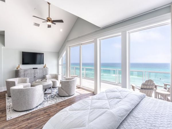Luxury Gulf front home on West end Panama City Beach