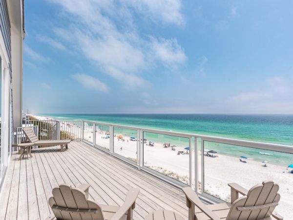 Luxury Gulf front home on West end Panama City Beach