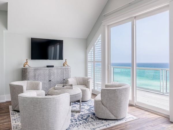 Luxury Gulf front home on West end Panama City Beach