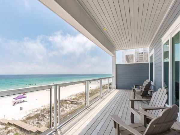 Luxury Gulf front home on West end Panama City Beach