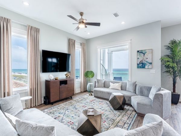 Luxury Gulf front home on West end Panama City Beach
