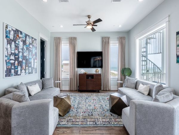 Luxury Gulf front home on West end Panama City Beach
