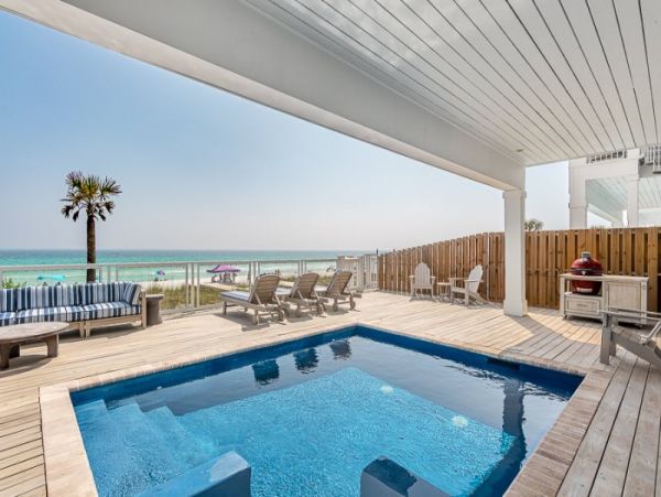 Luxury Gulf front home on West end Panama City Beach