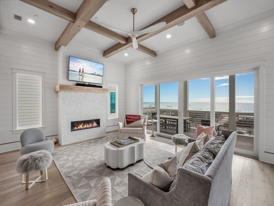 Inlet Beach Luxury Eight Bedroom Vacation Rental Home