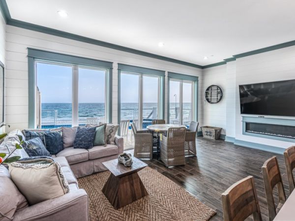 Nine Bedroom Panama City Beach Beachfront Views Sleeps 25