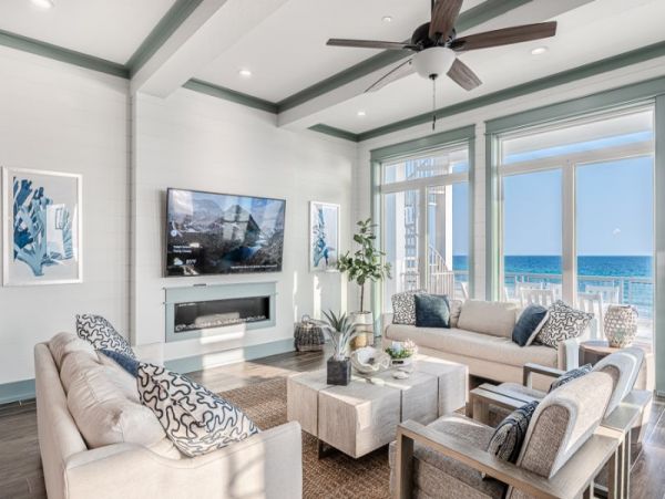 Nine Bedroom Panama City Beach Beachfront Views Sleeps 25