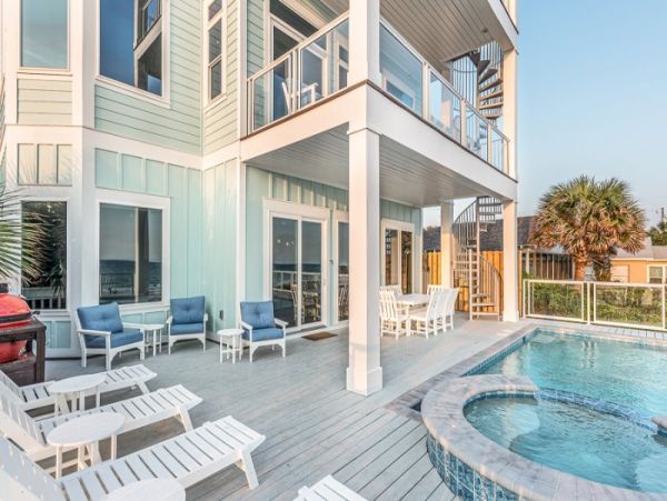Nine Bedroom Panama City Beach Beachfront Views Sleeps 25