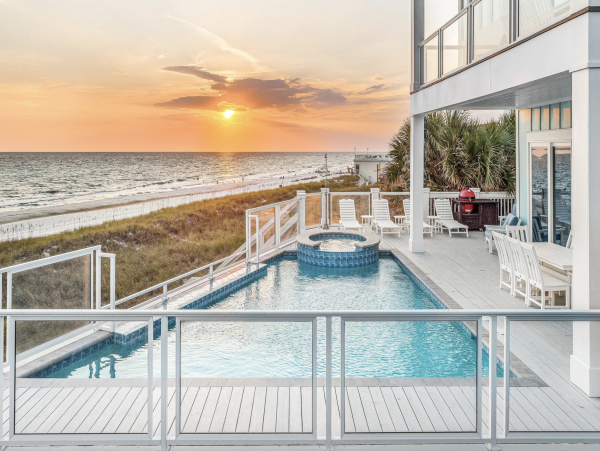 Nine Bedroom Panama City Beach Beachfront Views Sleeps 25