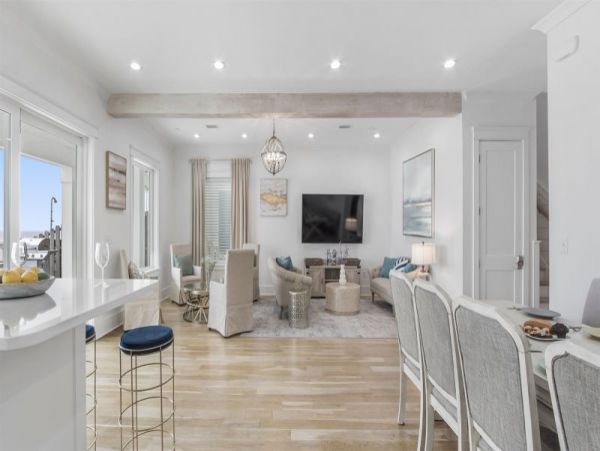 Modern Luxury Vacation Home Right on the Beach Sleeps 26