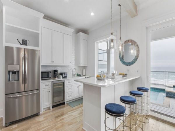 Modern Luxury Vacation Home Right on the Beach Sleeps 26
