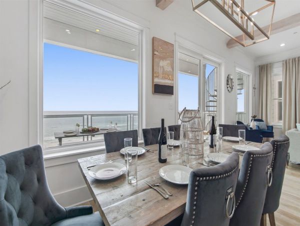 Modern Luxury Vacation Home Right on the Beach Sleeps 26