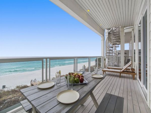 Modern Luxury Vacation Home Right on the Beach Sleeps 26