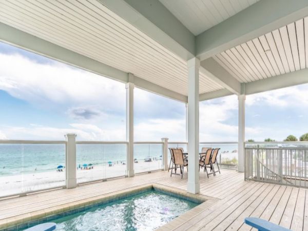 Panama City Beach Vacation Rental Located on Beach