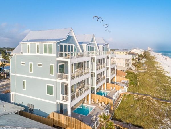 Luxury Panama City Beach House Sleeps 31 With Private Pool