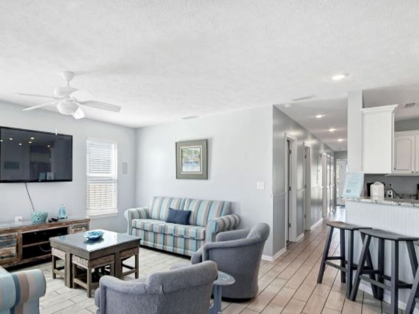Panama City Home Direct Beach Access Via Private Boardwalk