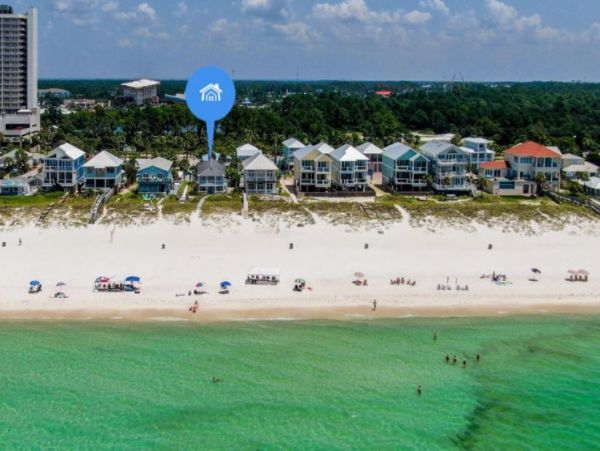 Panama City Home Direct Beach Access Via Private Boardwalk