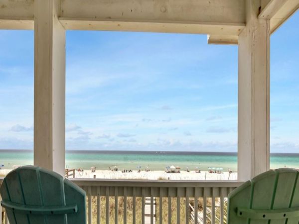 Panama City Home Direct Beach Access Via Private Boardwalk