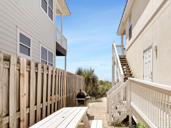 Panama City Home Direct Beach Access Via Private Boardwalk