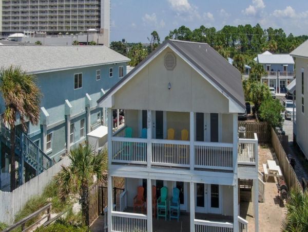 Panama City Home Direct Beach Access Via Private Boardwalk