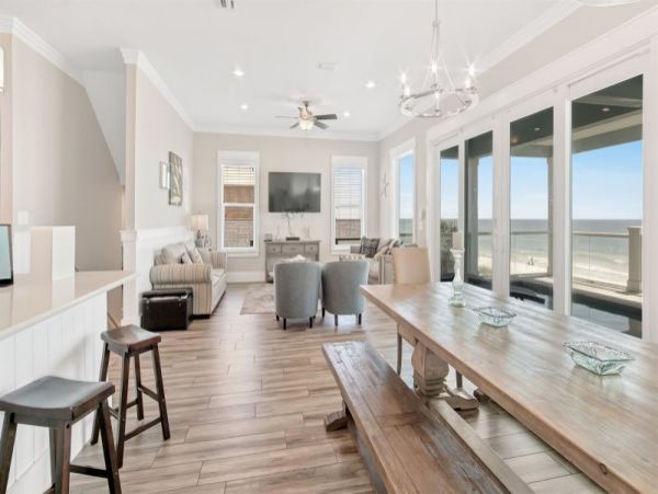 Oceanfront Vacation Home in Panama Beach Sleeps 22