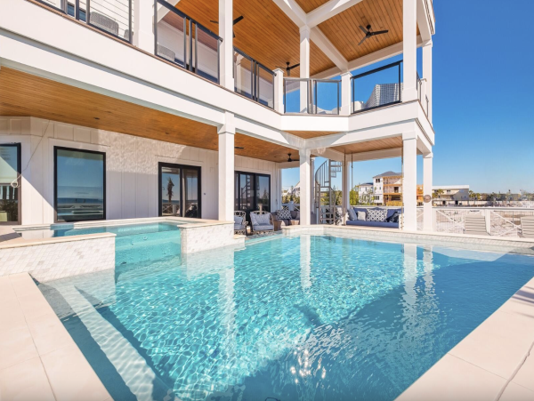 Award Winning Vacation Rental Inlet Beach Gulf Front Mansion