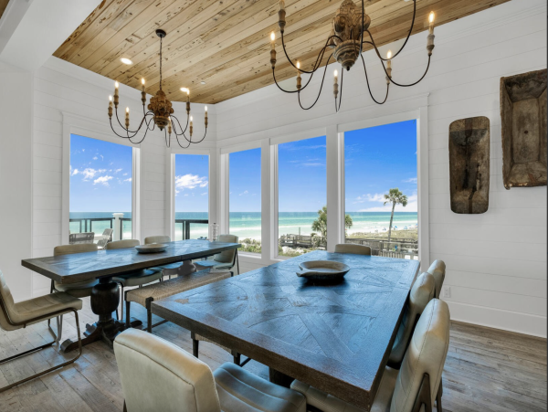 Award Winning Vacation Rental Inlet Beach Gulf Front Mansion