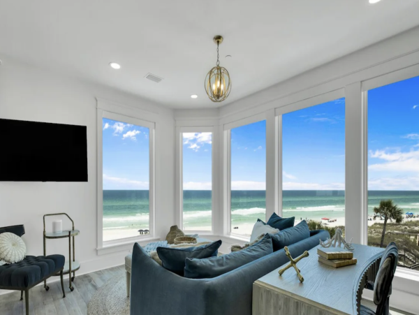 Award Winning Vacation Rental Inlet Beach Gulf Front Mansion