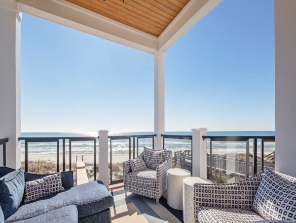 Award Winning Vacation Rental Inlet Beach Gulf Front Mansion