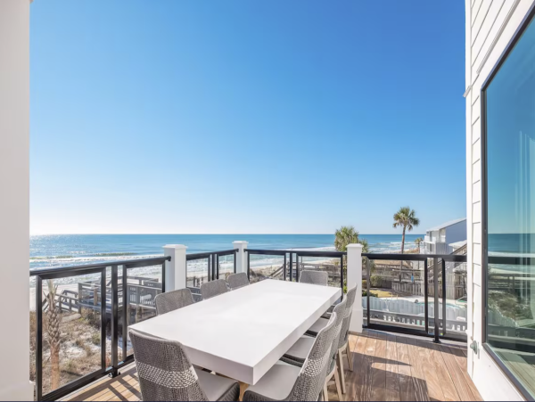 Award Winning Vacation Rental Inlet Beach Gulf Front Mansion