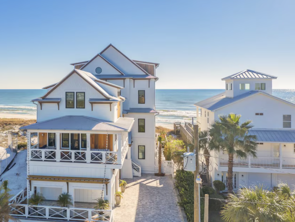 Award Winning Vacation Rental Inlet Beach Gulf Front Mansion