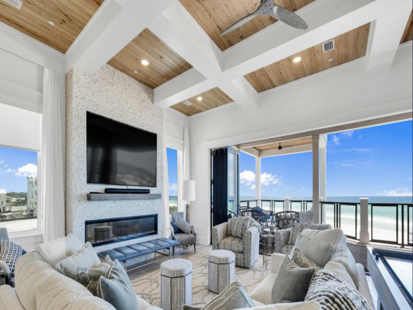 Award Winning Vacation Rental Inlet Beach Gulf Front Mansion